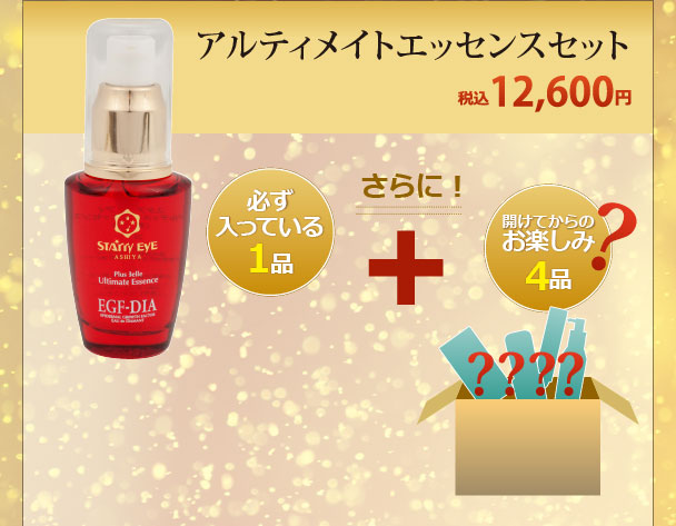アルティメイトエッセンスセット (税込)12600円